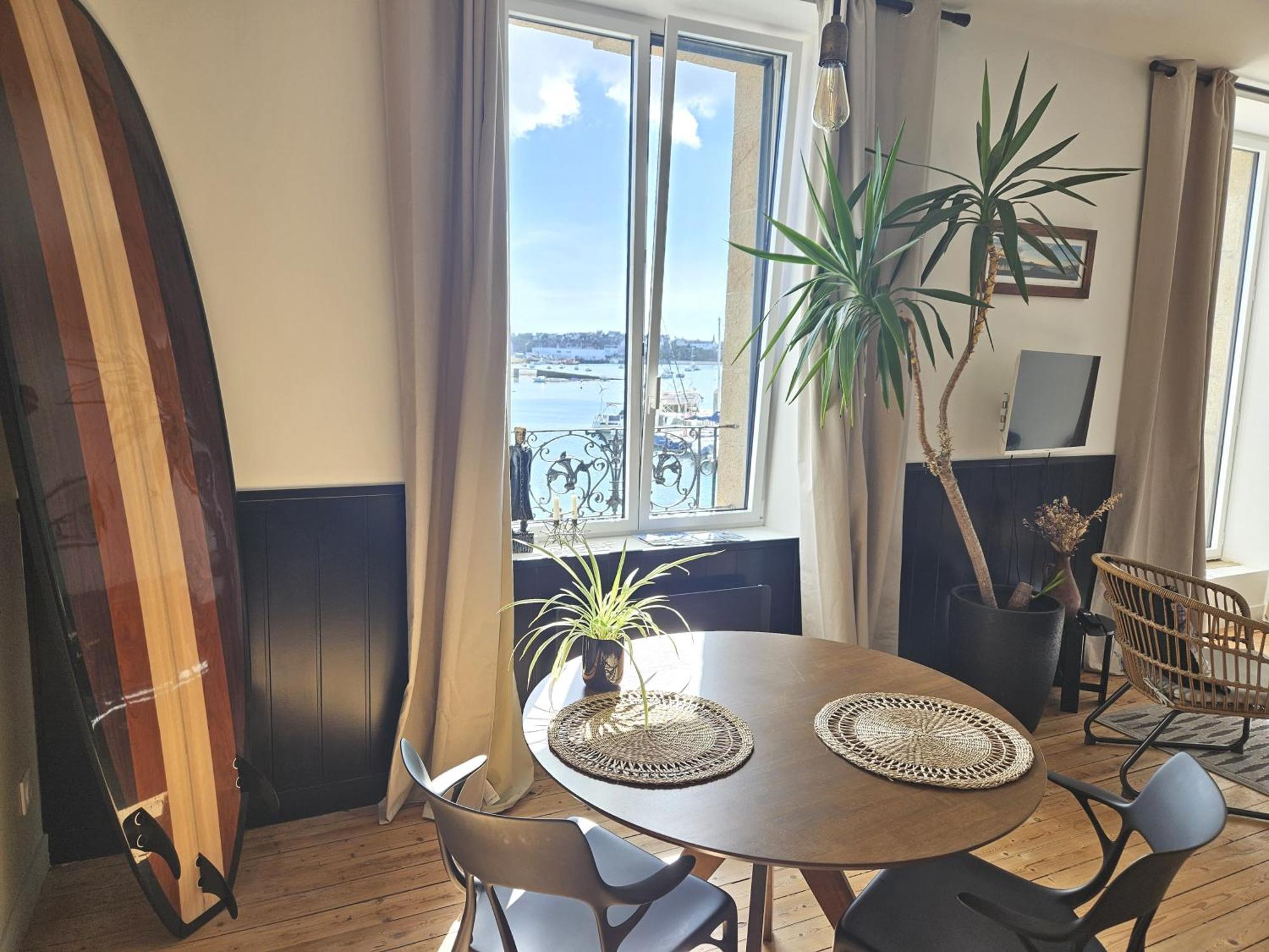 Anatoline Audierne Appart'Hotel Vue Mer - Sea & Harbor Stay Экстерьер фото