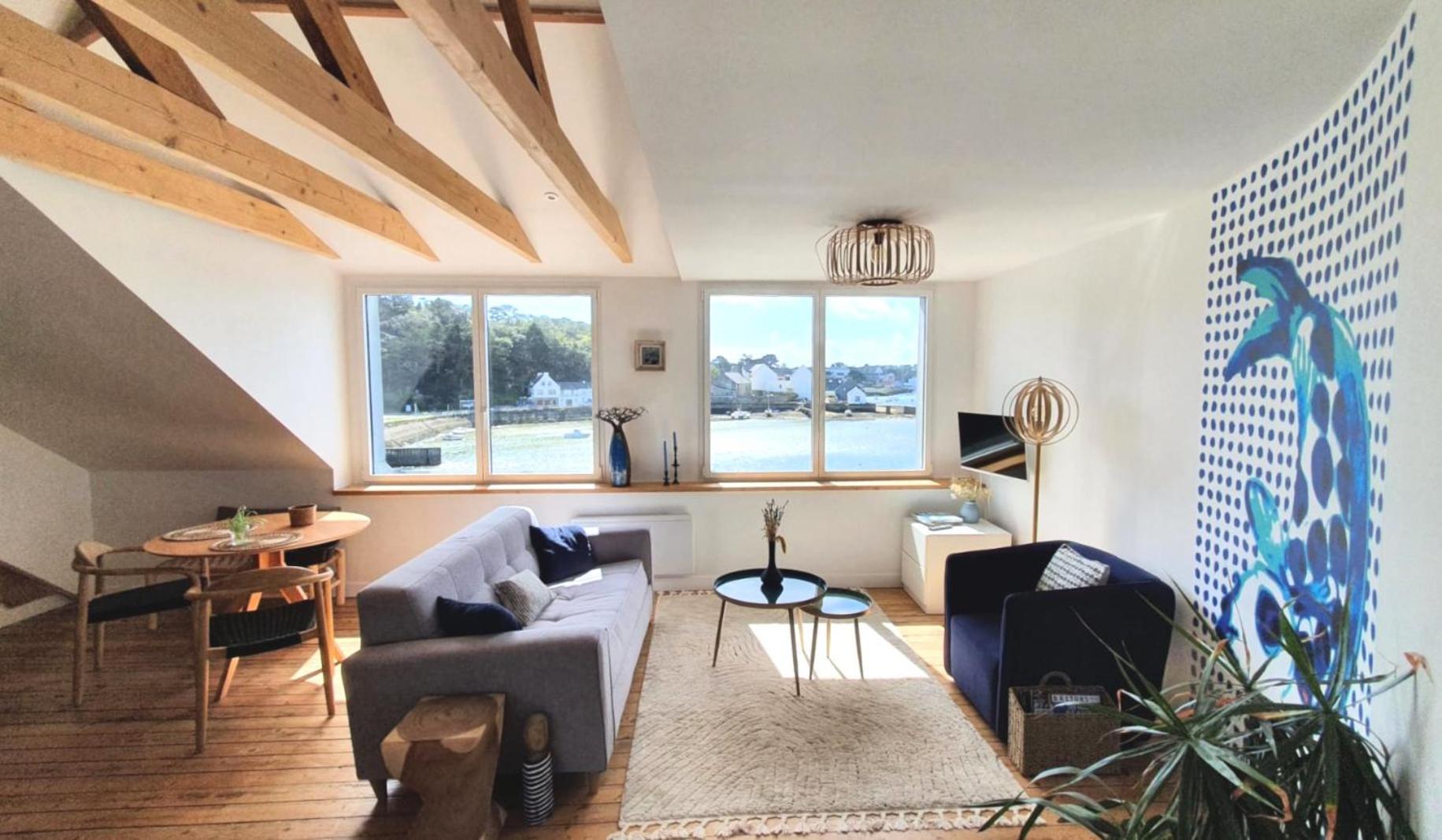 Anatoline Audierne Appart'Hotel Vue Mer - Sea & Harbor Stay Экстерьер фото