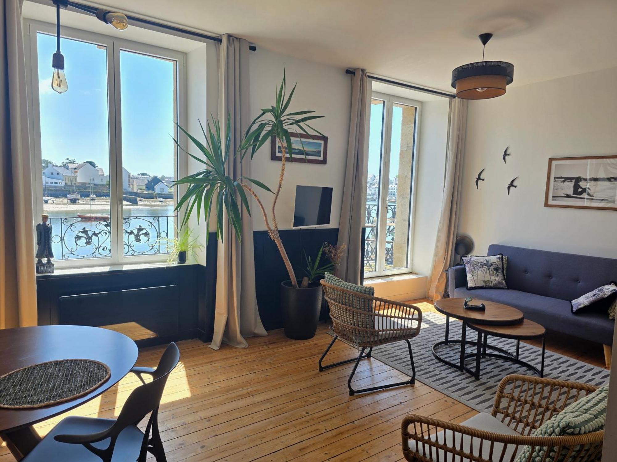 Anatoline Audierne Appart'Hotel Vue Mer - Sea & Harbor Stay Экстерьер фото